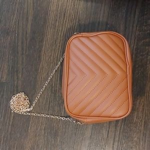 Shein shoulder faux leather bag